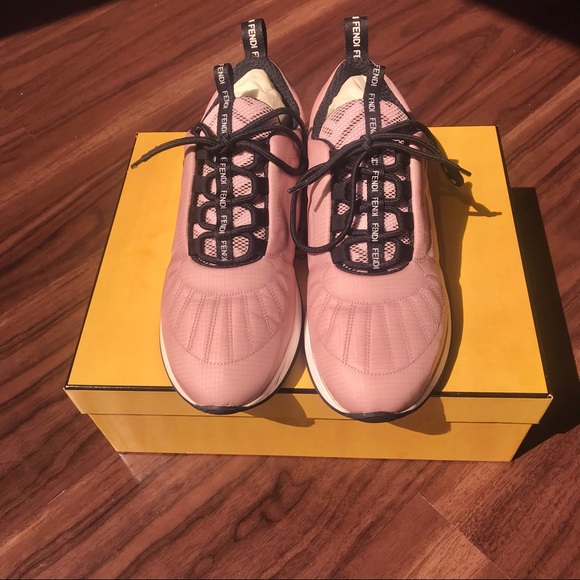 FENDI FFreedom Sneakers 6.5 (Gently Used with Box) - Picture 4 of 9